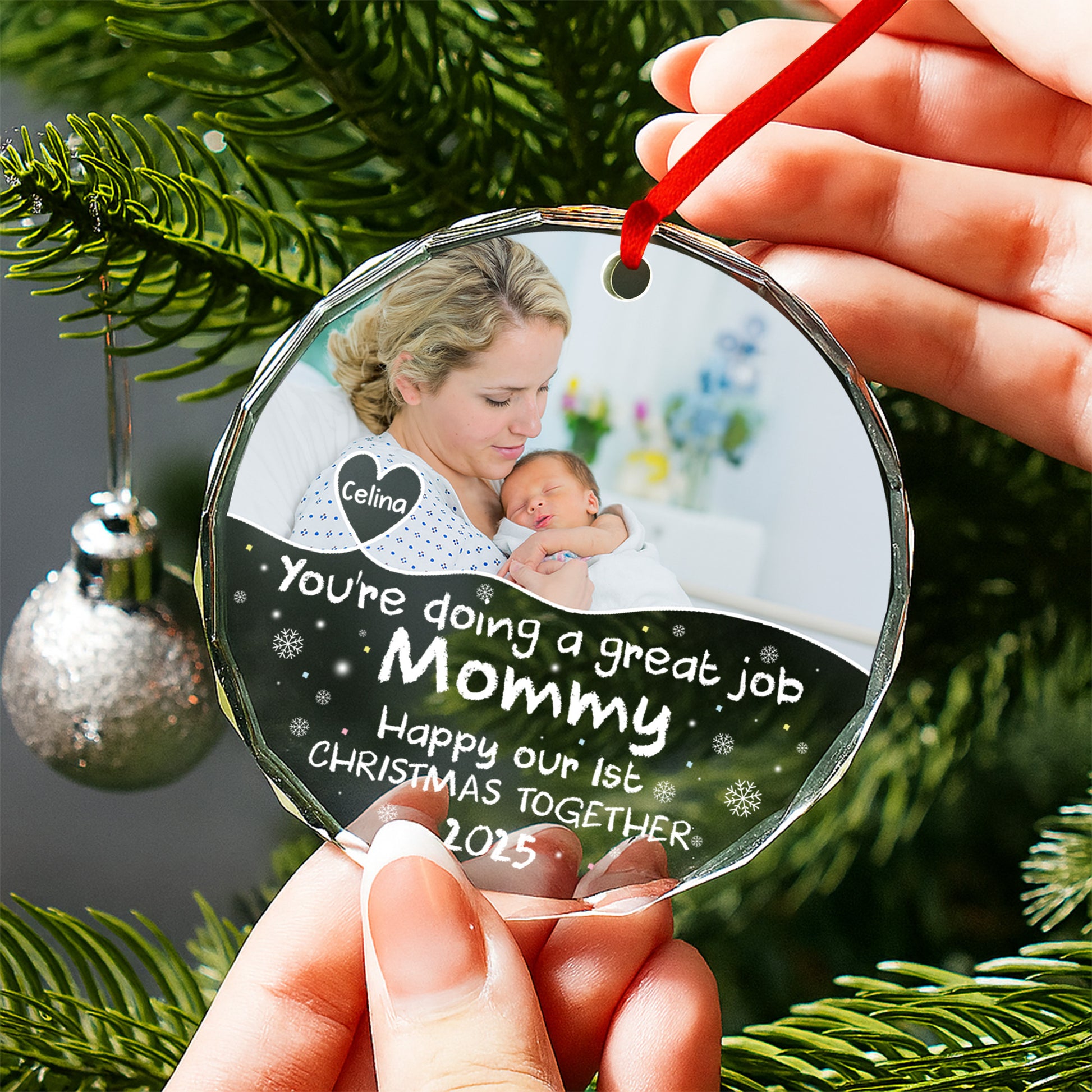 You're Doing A Great Job Mommy, Happy Our 1st Christmas Together