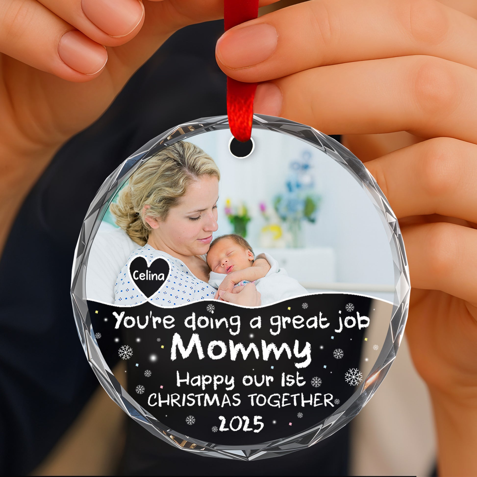 You're Doing A Great Job Mommy, Happy Our 1st Christmas Together