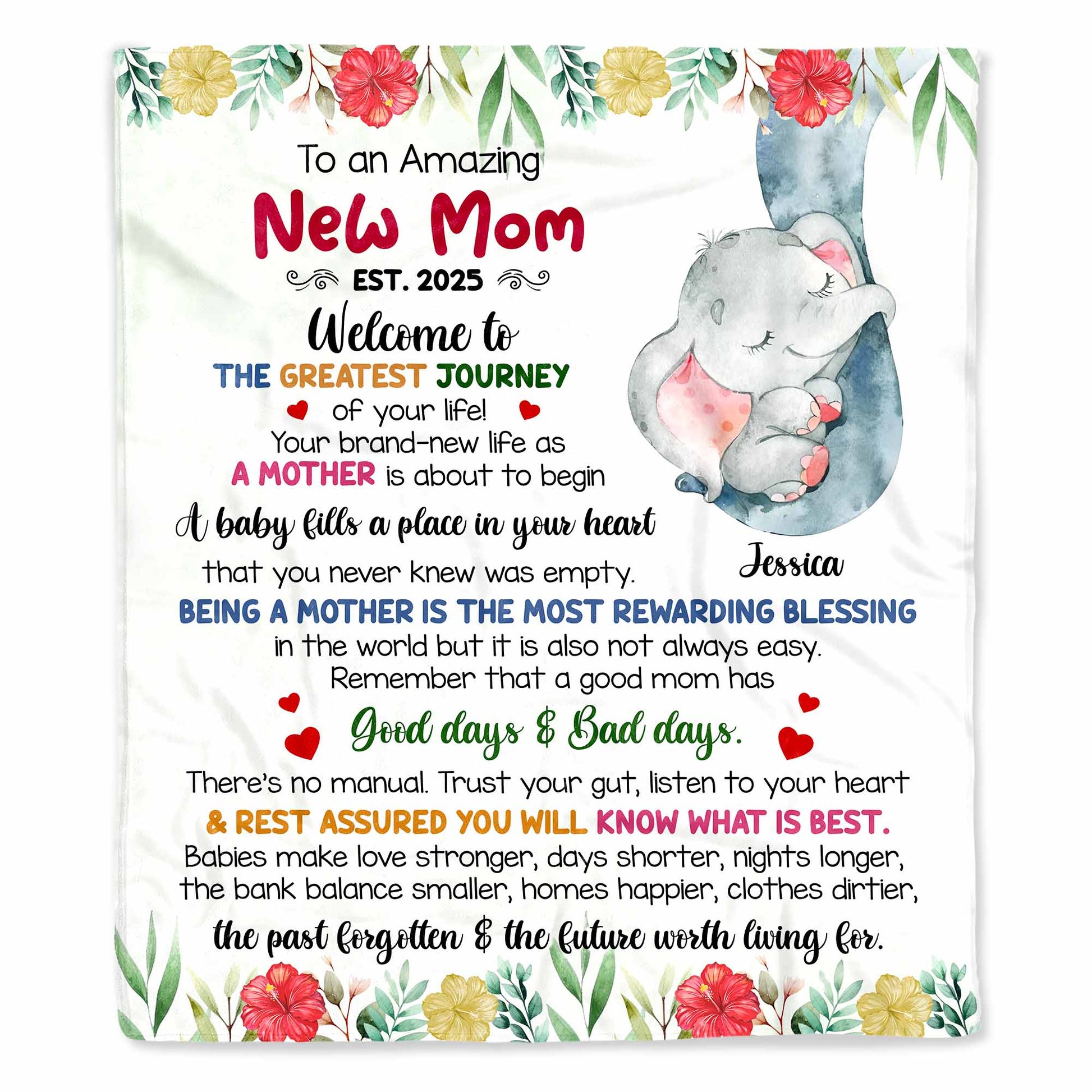 To An Amazing New Mom, Welcome To The Greatest Journey