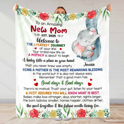 To An Amazing New Mom, Welcome To The Greatest Journey