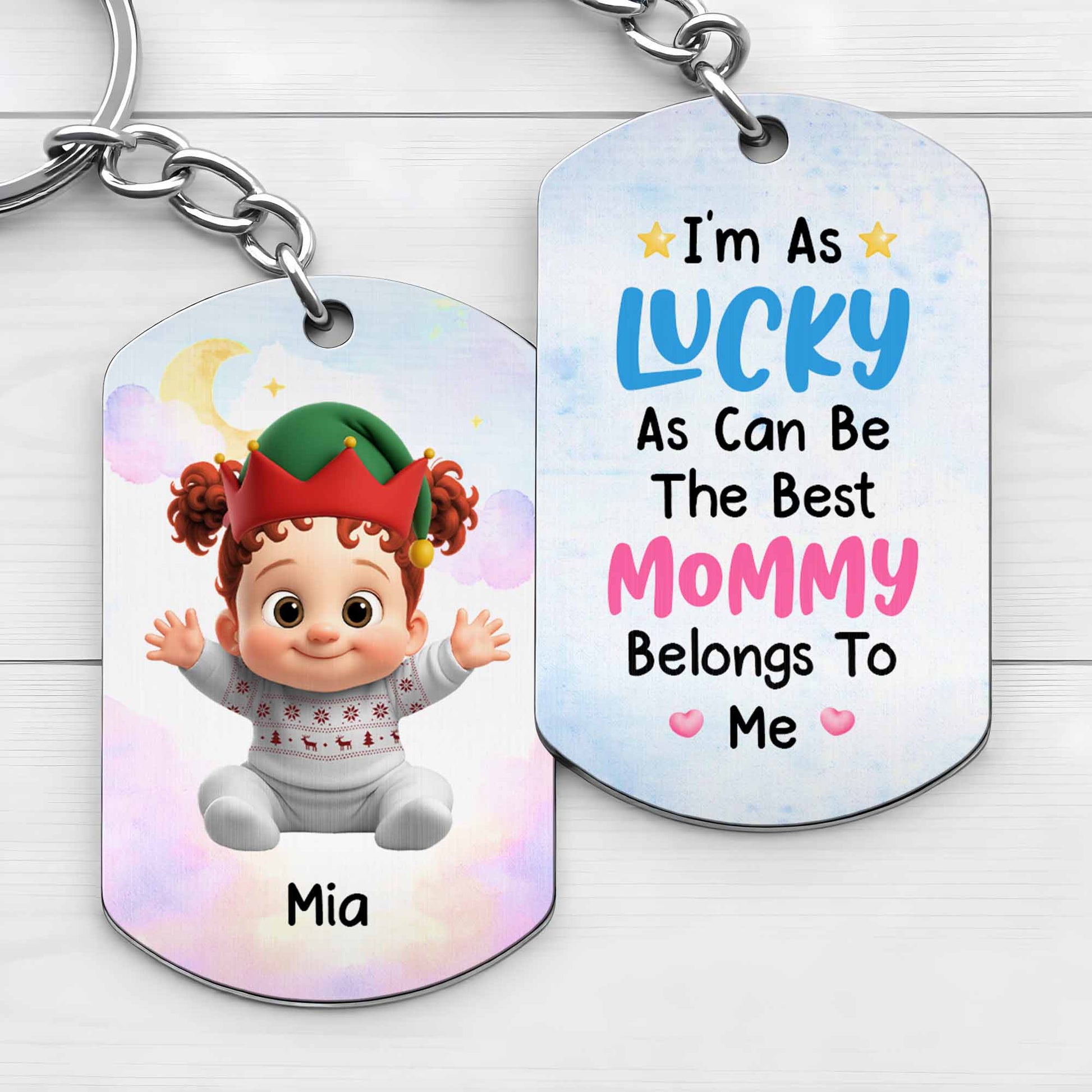 Lucky As Can Be, Best Mommy Belongs To Me, Cartoon Child Elf