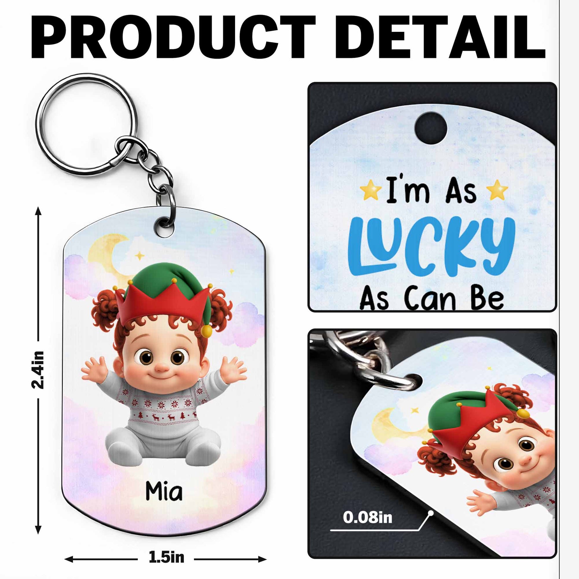 Lucky As Can Be, Best Mommy Belongs To Me, Cartoon Child Elf