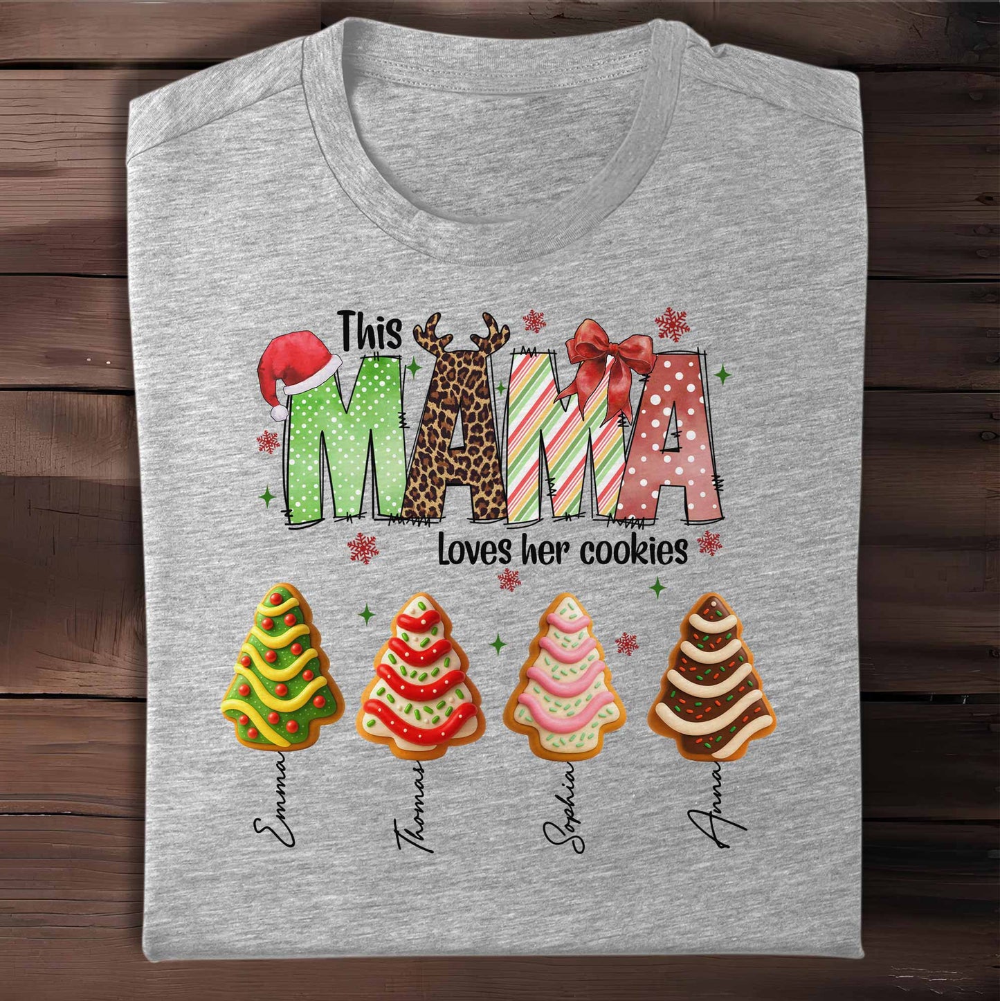 This Mama Loves Her Cookies, Christmas Tree and Reindeer