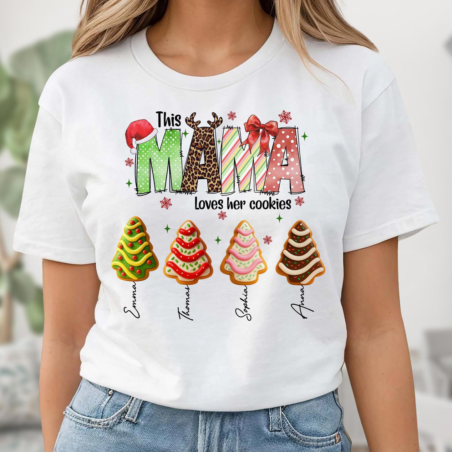 This Mama Loves Her Cookies, Christmas Tree and Reindeer