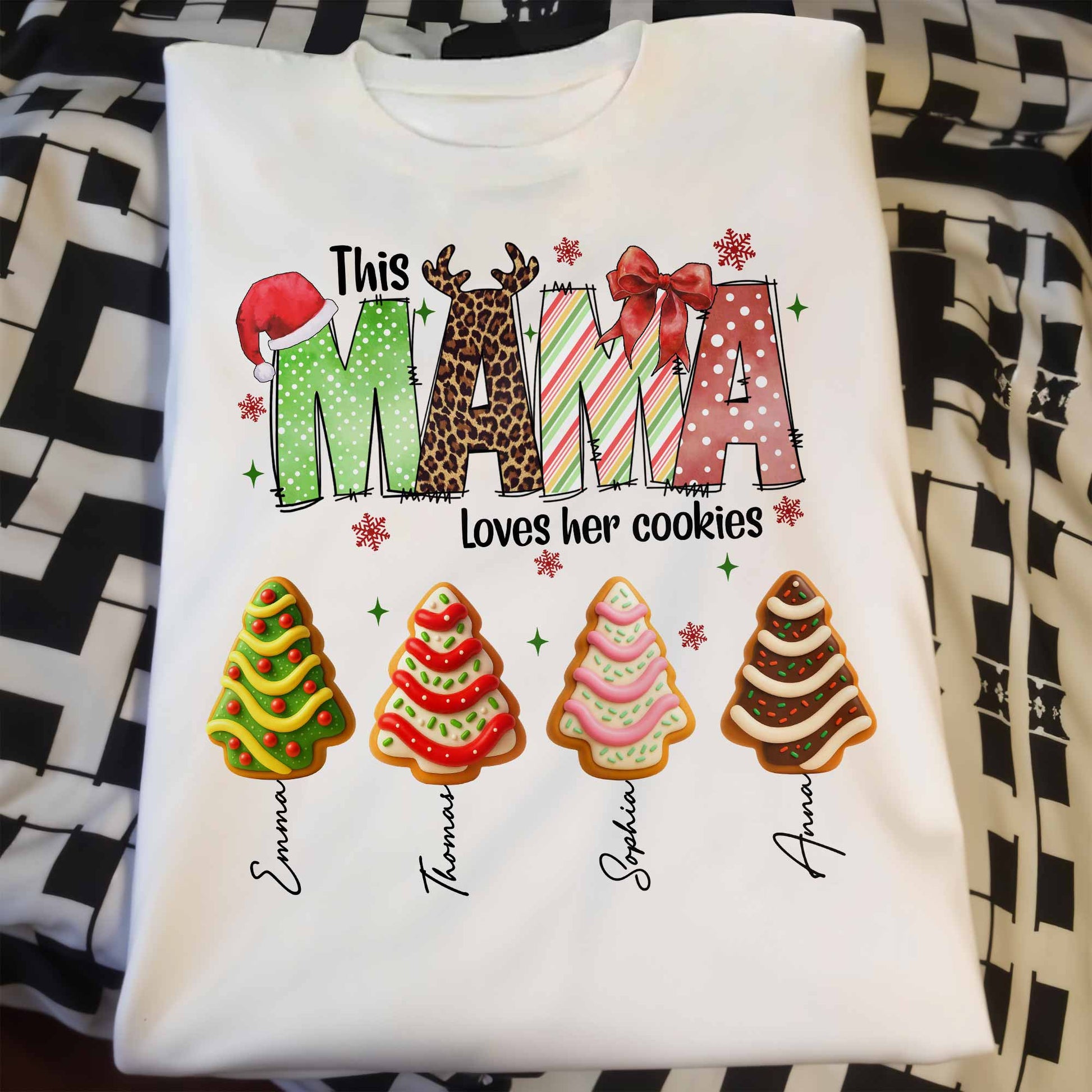 This Mama Loves Her Cookies, Christmas Tree and Reindeer