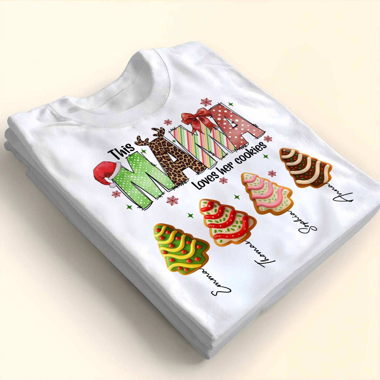 This Mama Loves Her Cookies, Christmas Tree and Reindeer