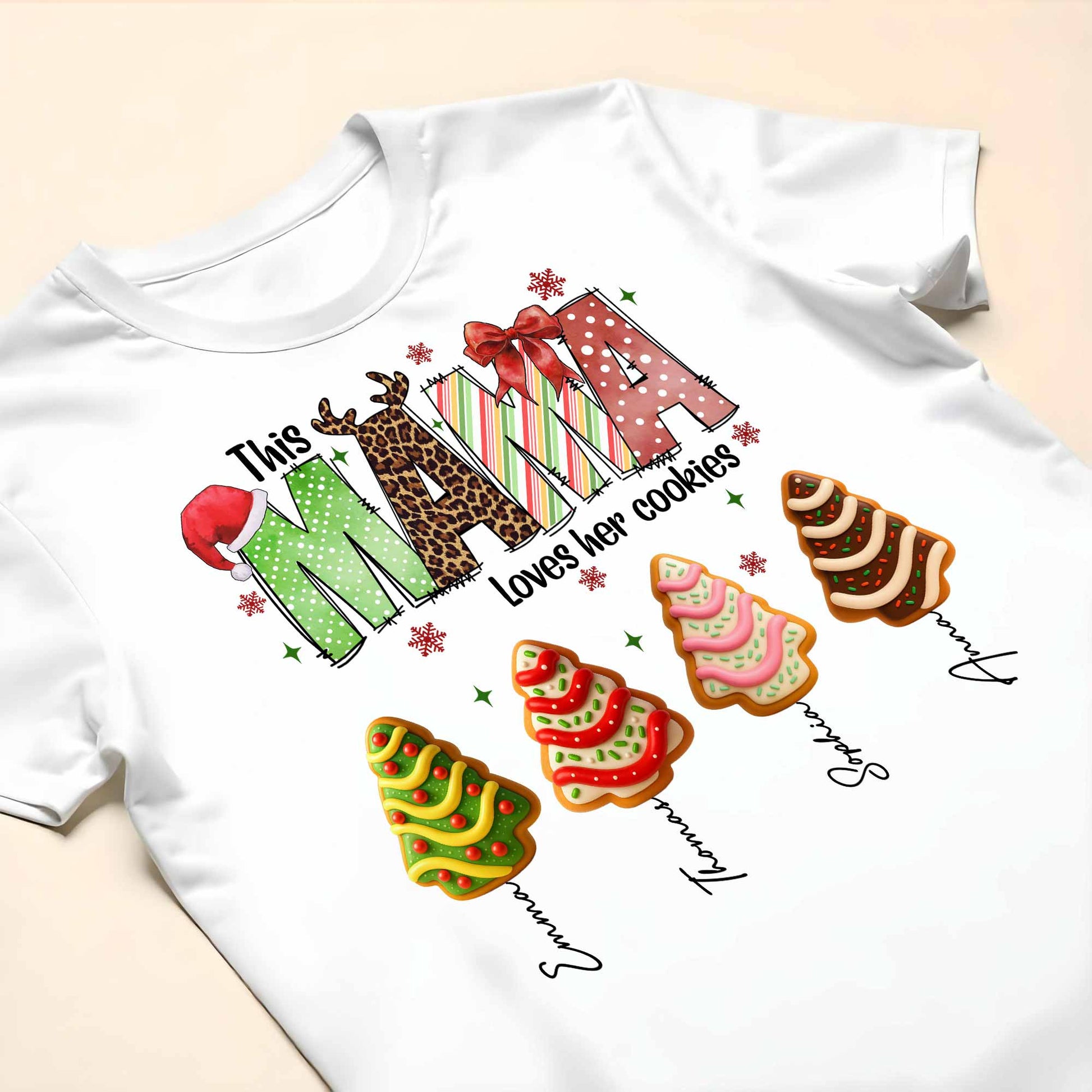 This Mama Loves Her Cookies, Christmas Tree and Reindeer