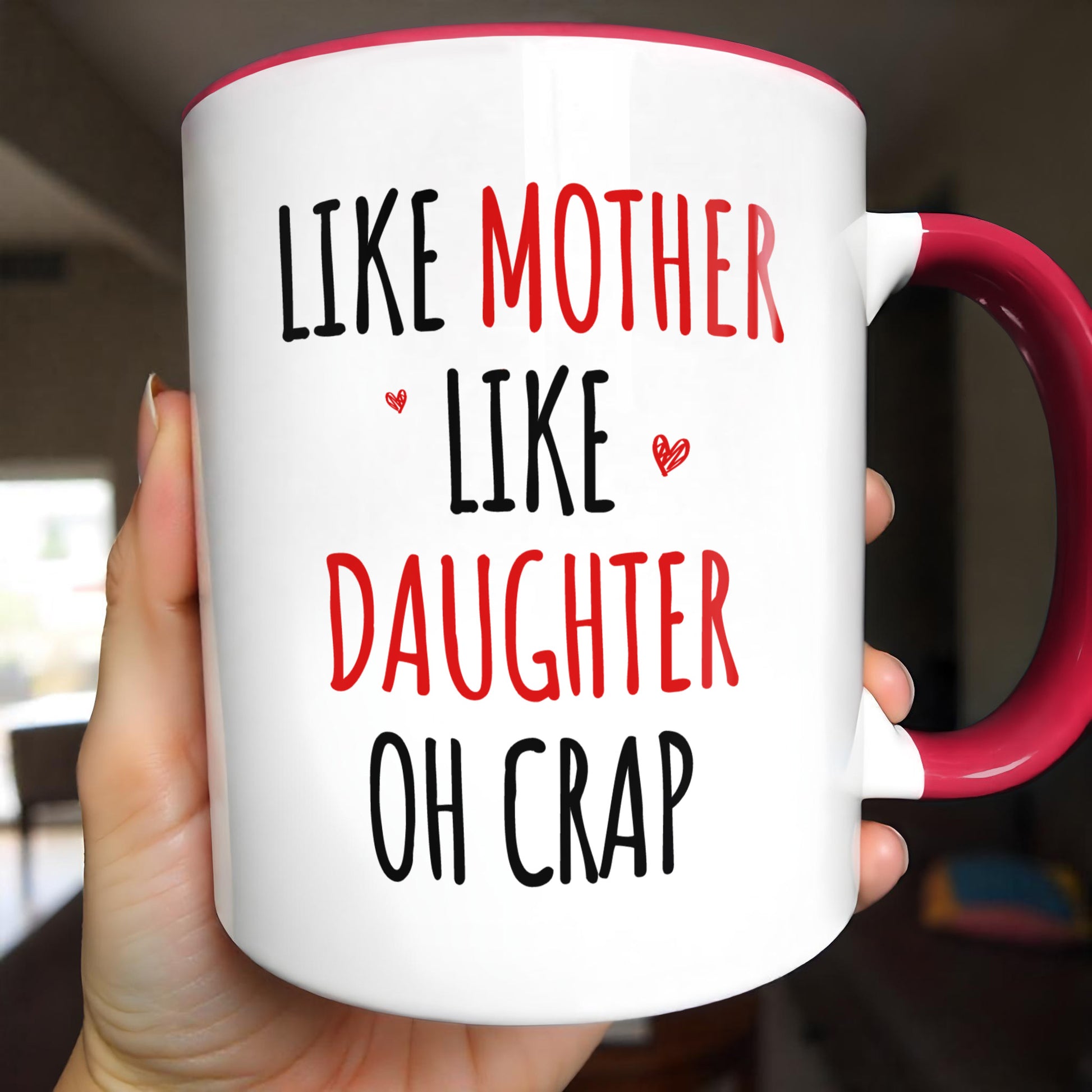 Dear Mom, Thank You For Sharing Your DNA, Cartoon Hearts And Arrows