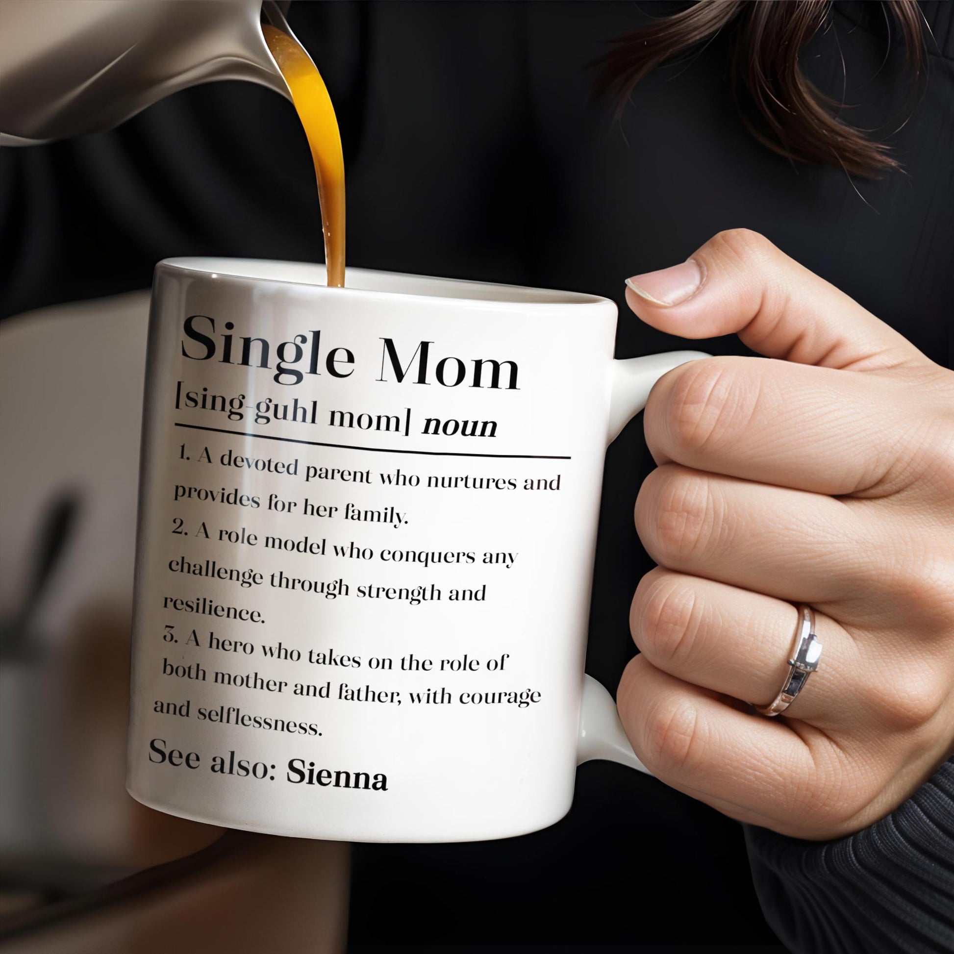 Single Mom Devoted Parent and Courageous Hero