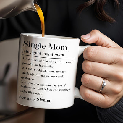 Single Mom Devoted Parent and Courageous Hero