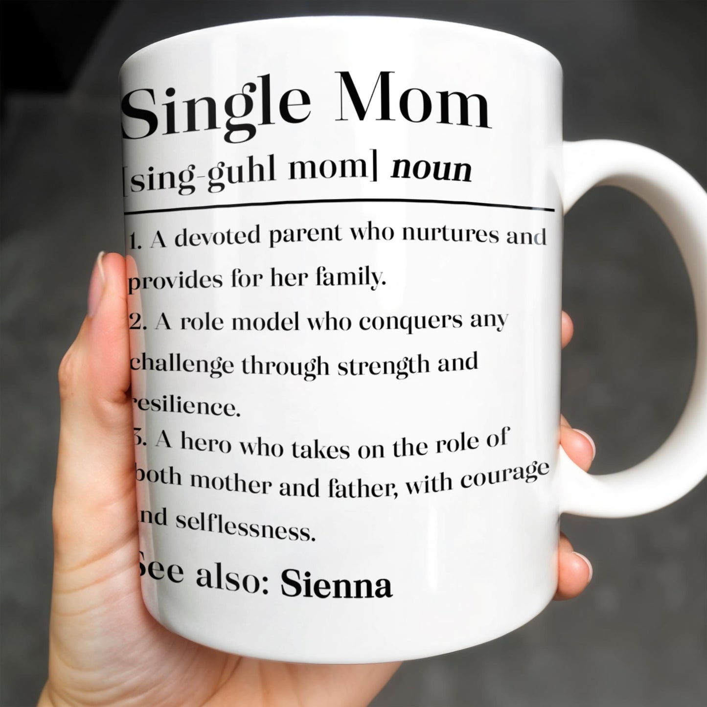 Single Mom Devoted Parent and Courageous Hero