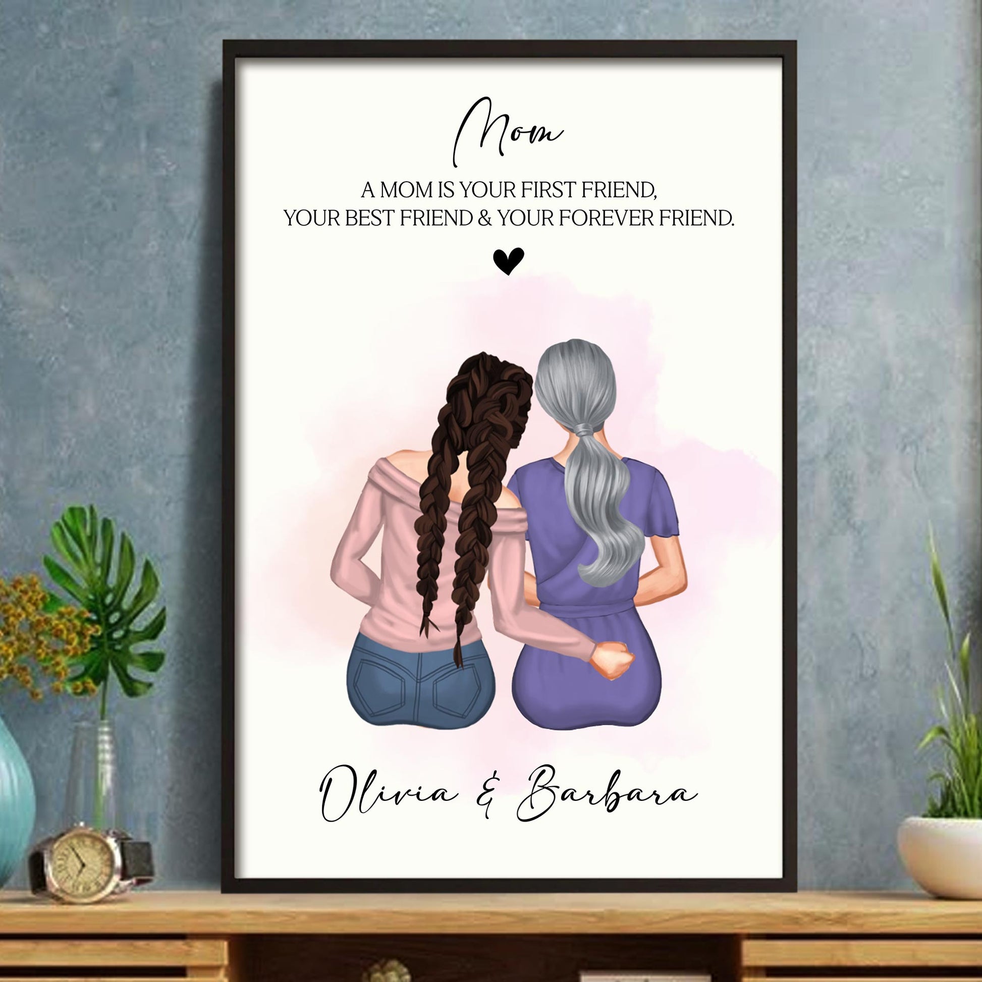 Mom Your First Friend, Best Friend, Forever Friend