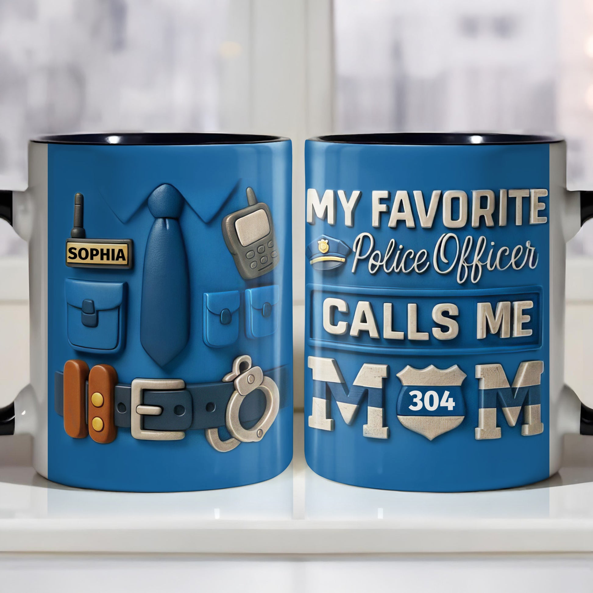 Customize With Your Name, Accessories Like Tie and Badge