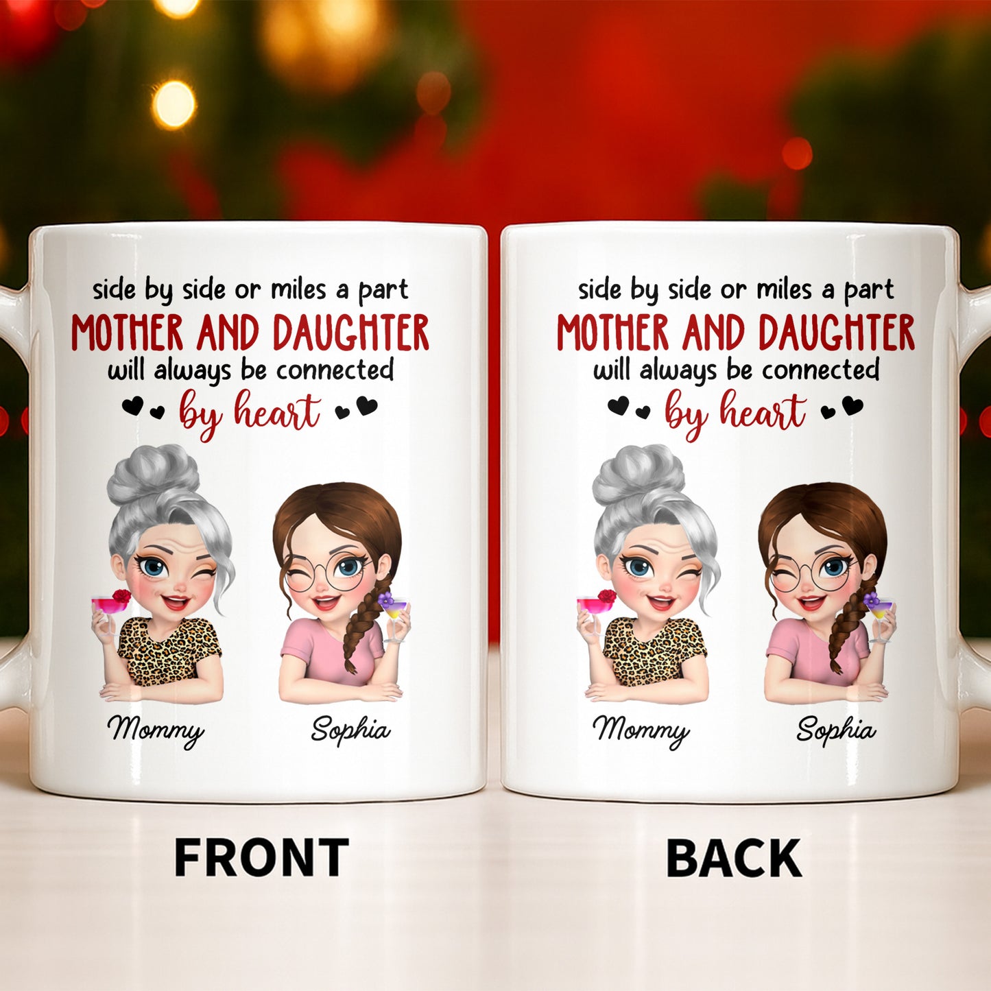 Mother And Daughter Will Always Be Connected By Heart