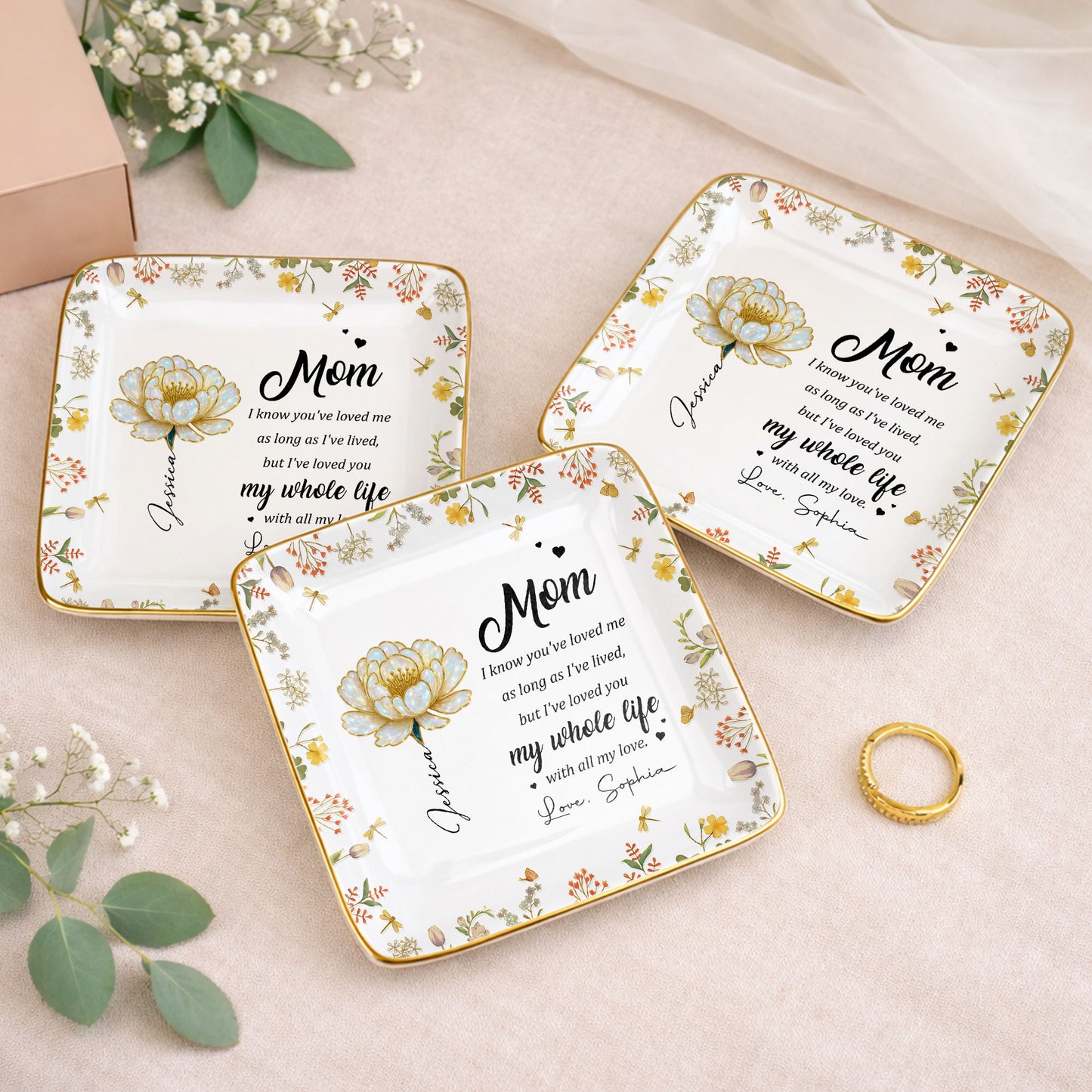 I Know You've Loved Me, Elegant Floral Design