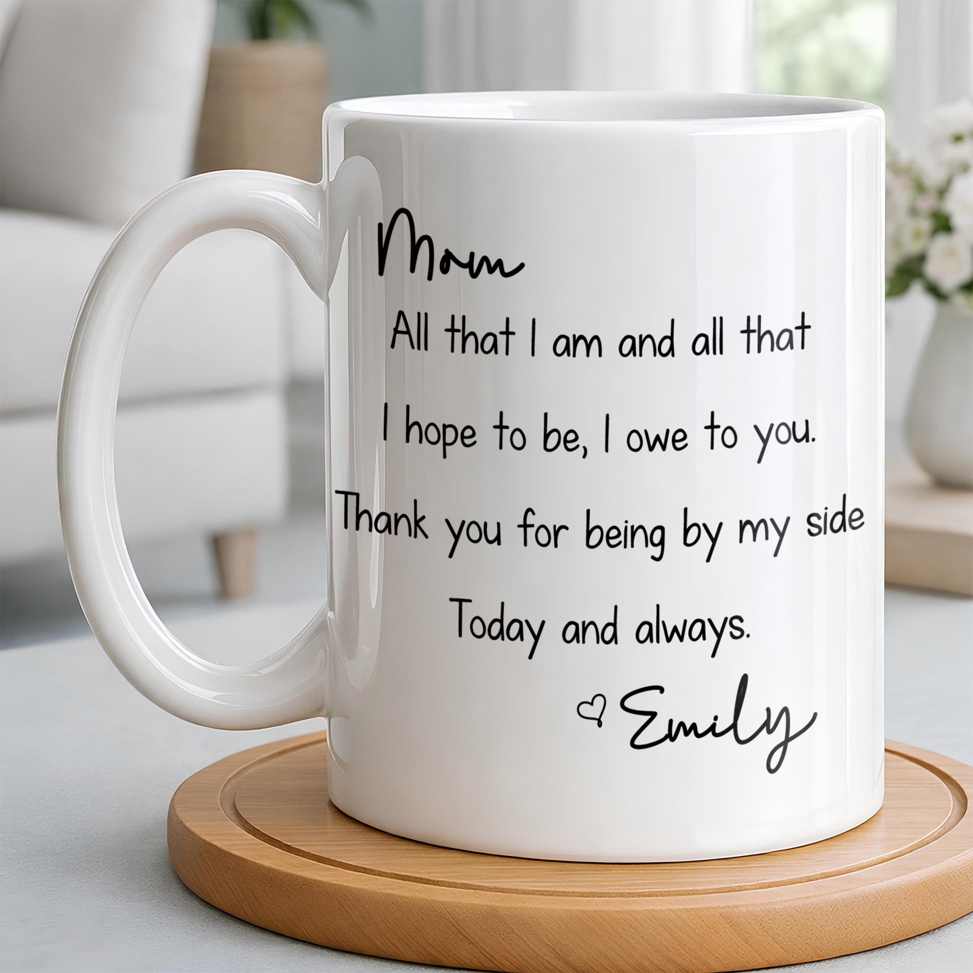 Mom, All That I Am And All That I Hope To Be