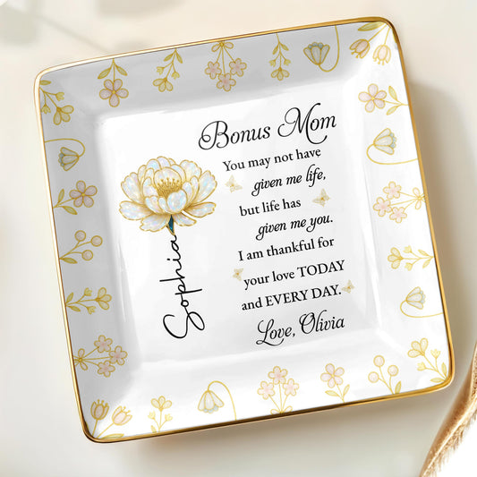 Bonus Mom, Thankful For Your Love Every Day, Flower