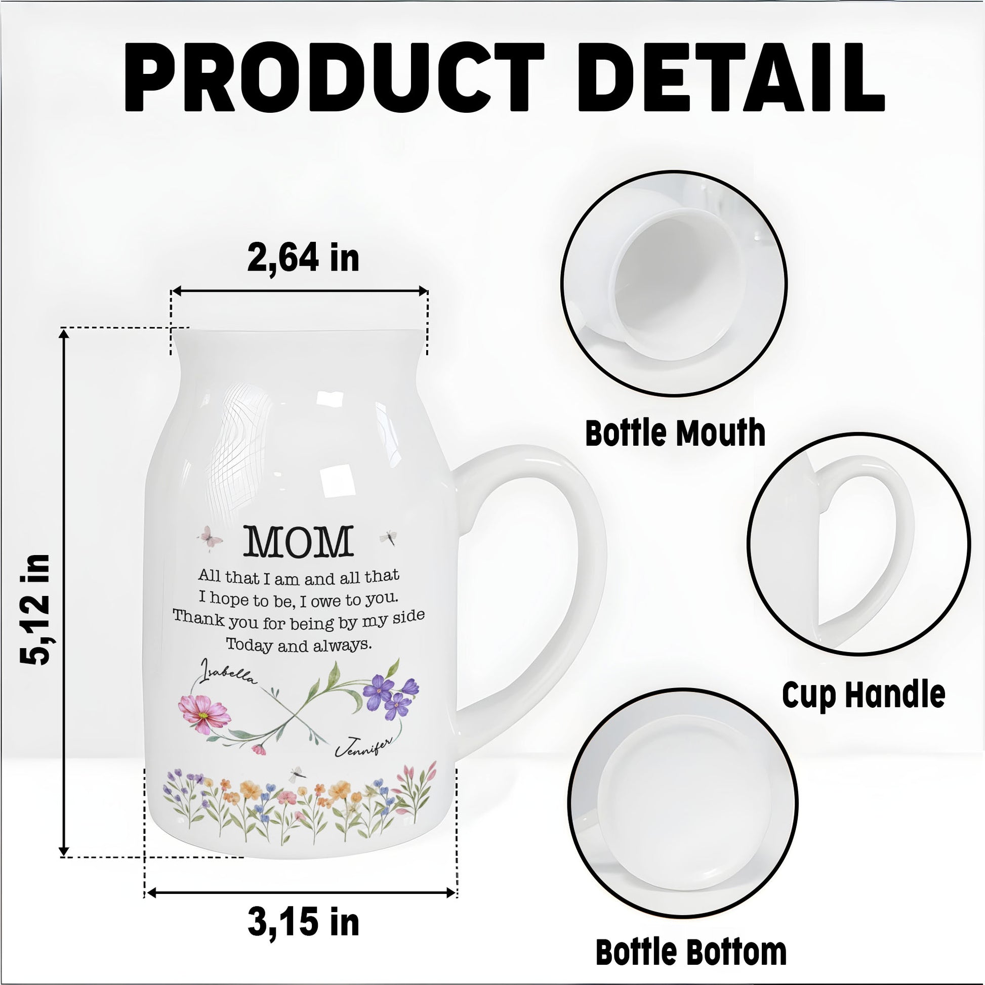 All That I Am, Owe To You, Flowers and Butterfly Design