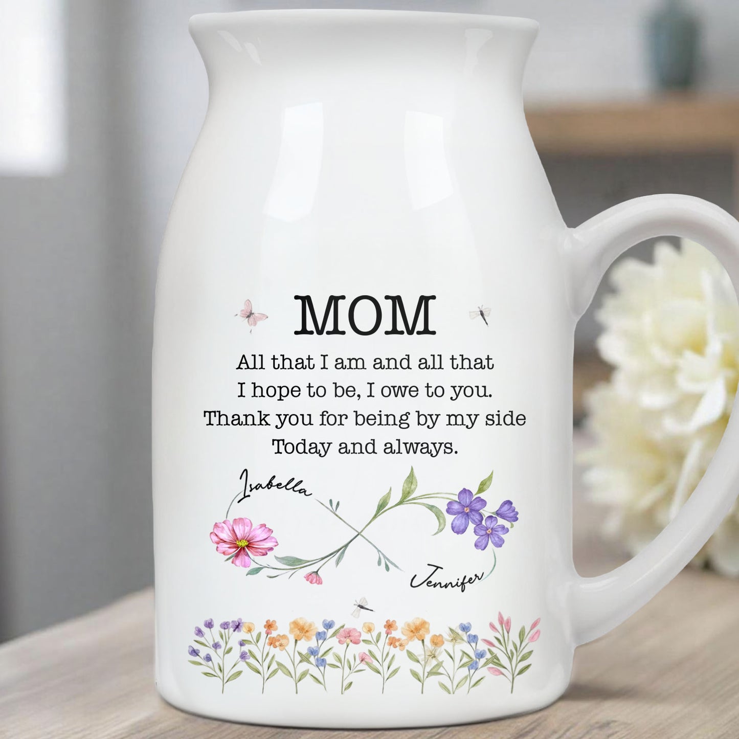 All That I Am, Owe To You, Flowers and Butterfly Design