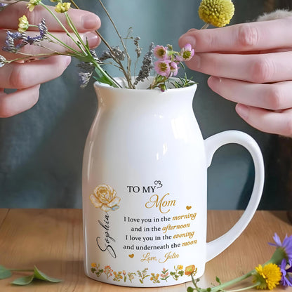 To My Mom, Love You In The Morning, Flowers