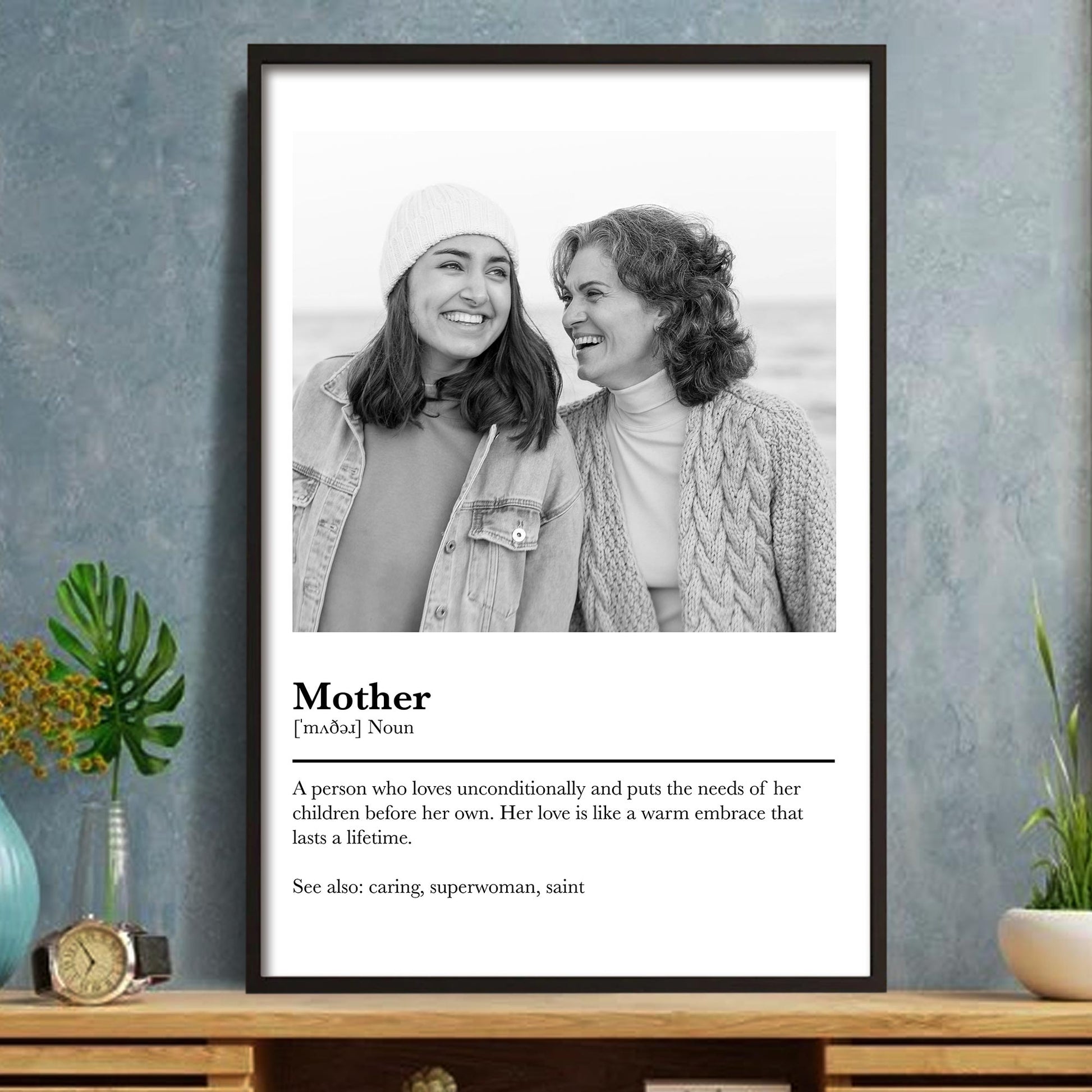 Mother, A Warm Embrace That Lasts A Lifetime, Portrait