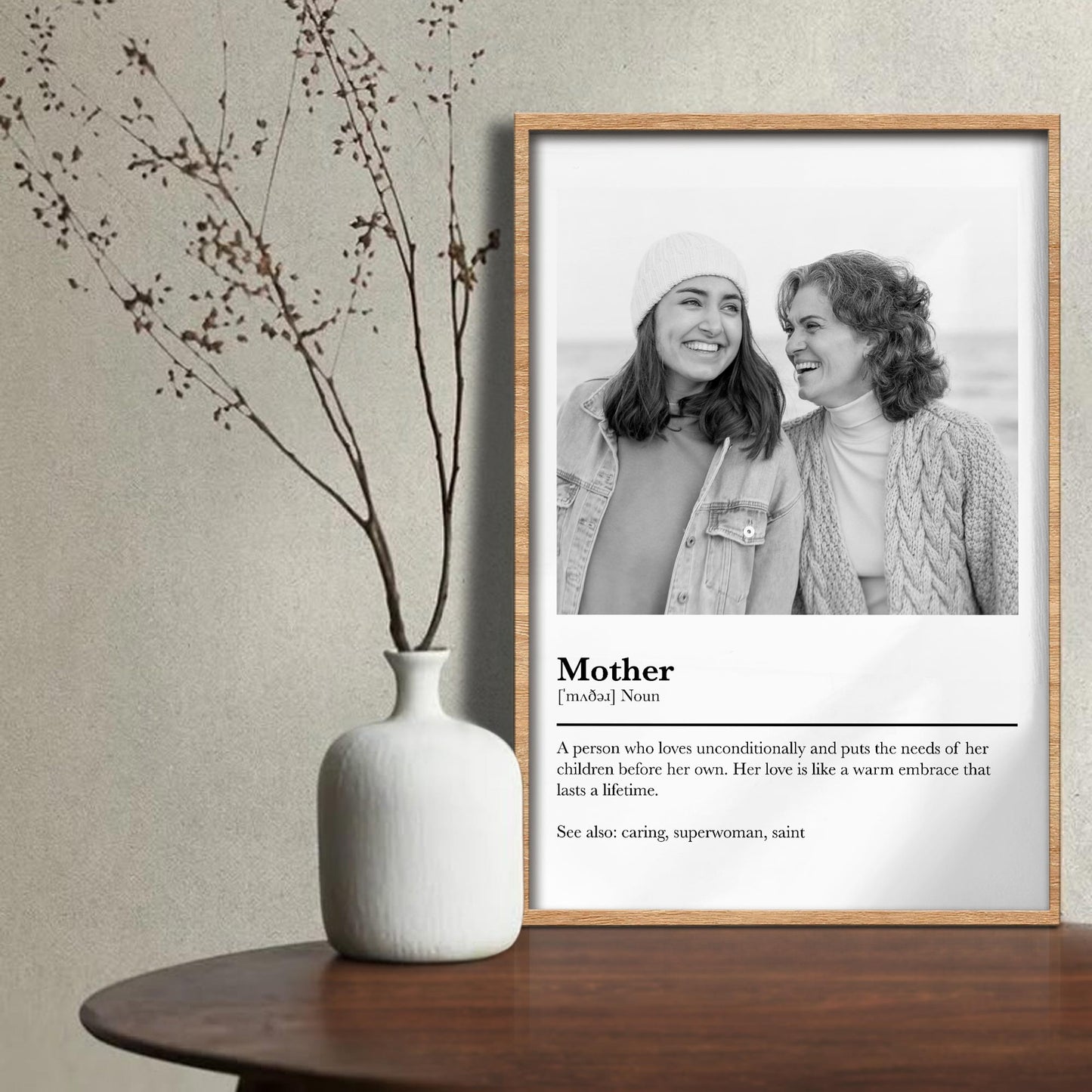 Mother, A Warm Embrace That Lasts A Lifetime, Portrait