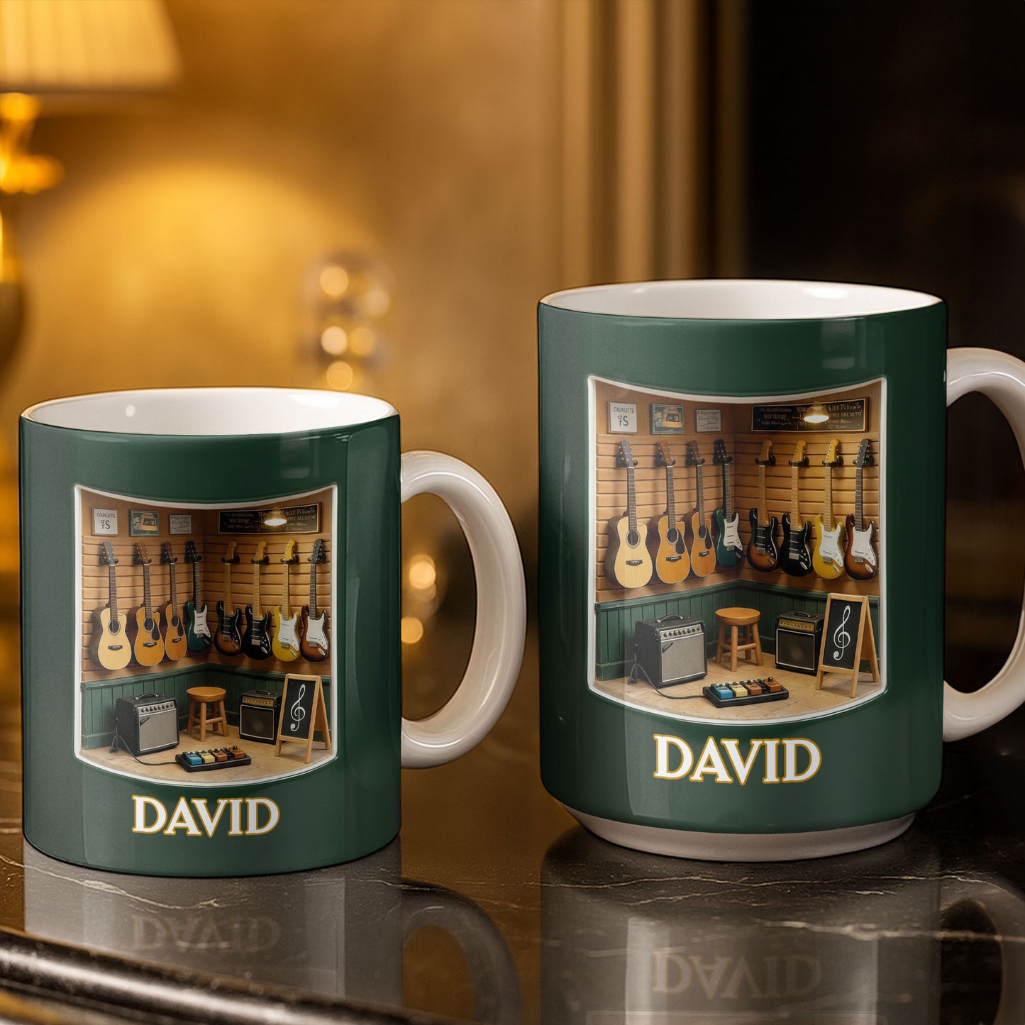 Music Is Life With Collection Of Guitars And Music Room Design