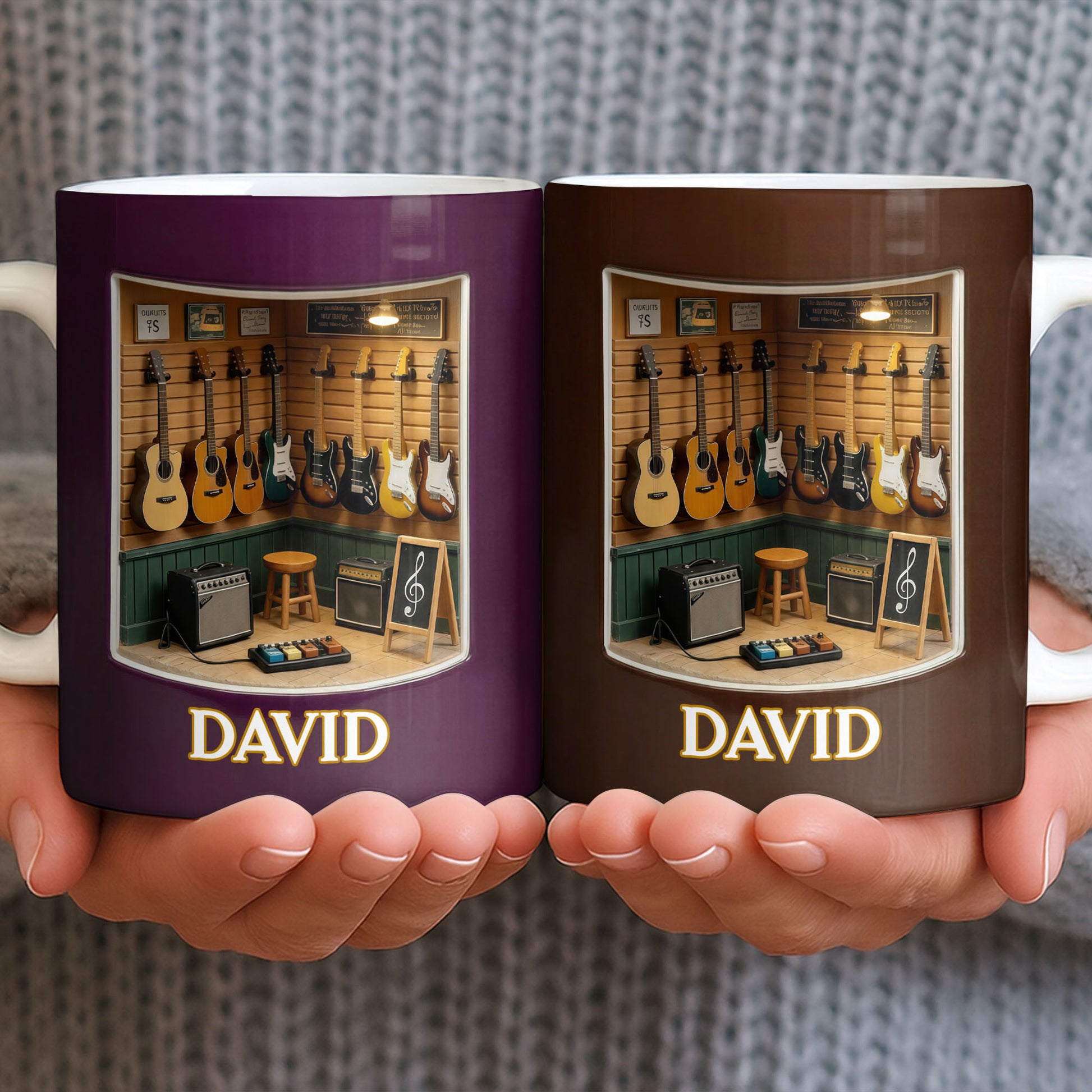 Music Is Life With Collection Of Guitars And Music Room Design