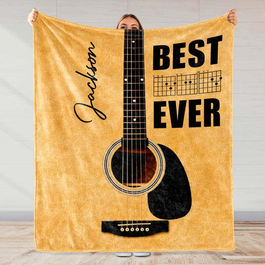 Best Ever Acoustic Guitar With Musical Chords Design