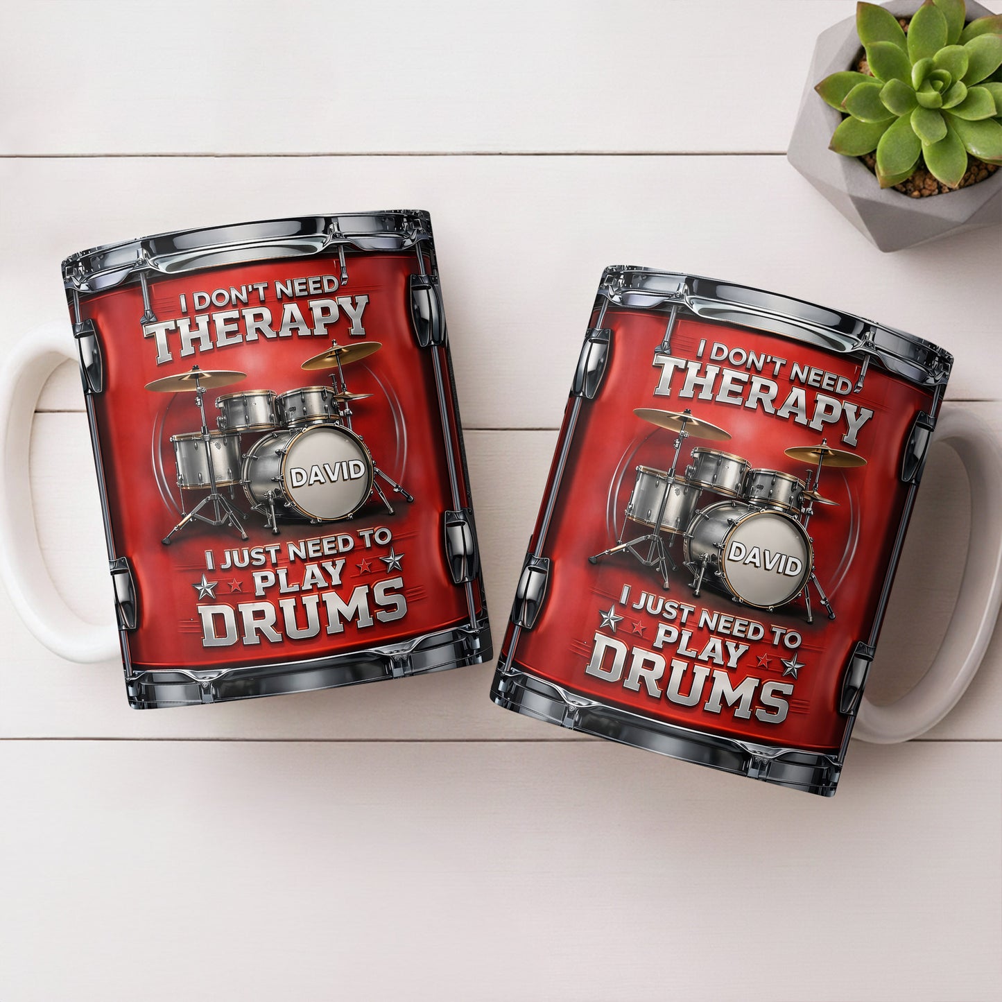I Don't Need Therapy I Just Need To Play Drums Drum Set Design