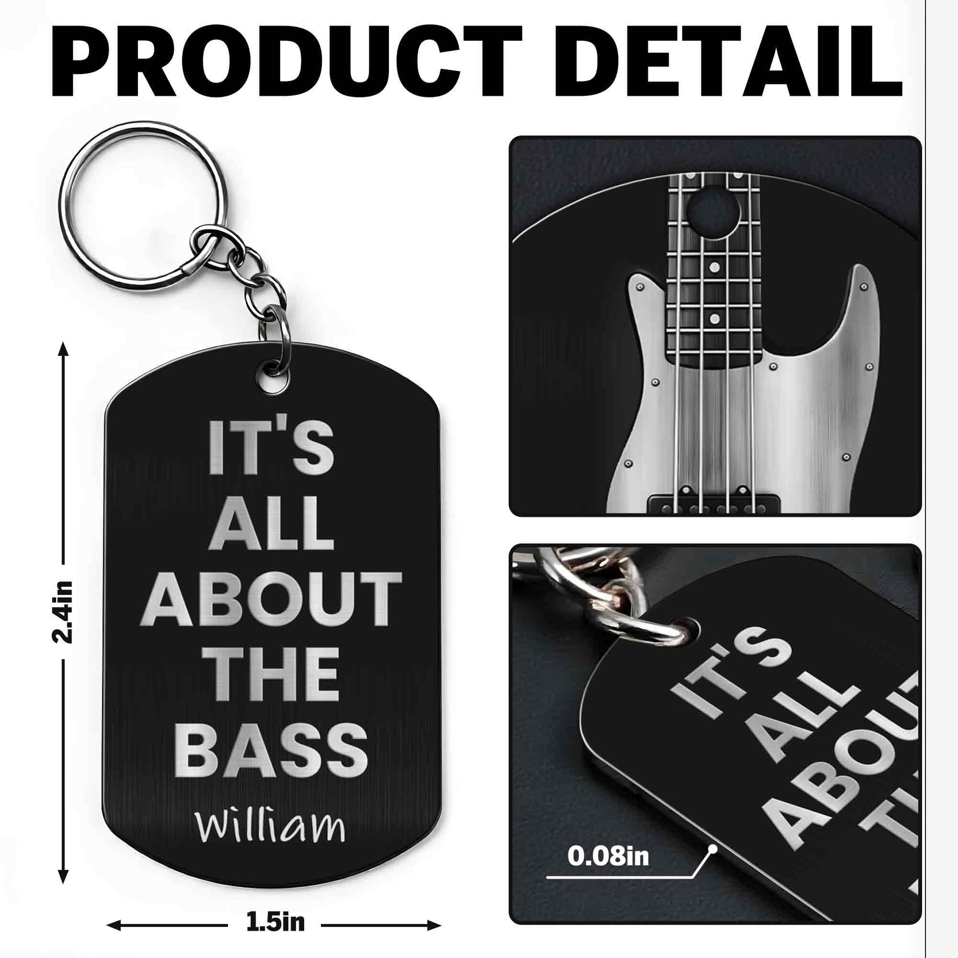 It's All About The Bass Guitar Music Lover Gift