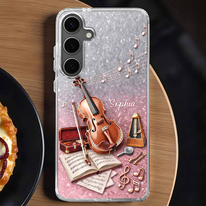 A World Of Music Violin And Sheet Music Musical Notes