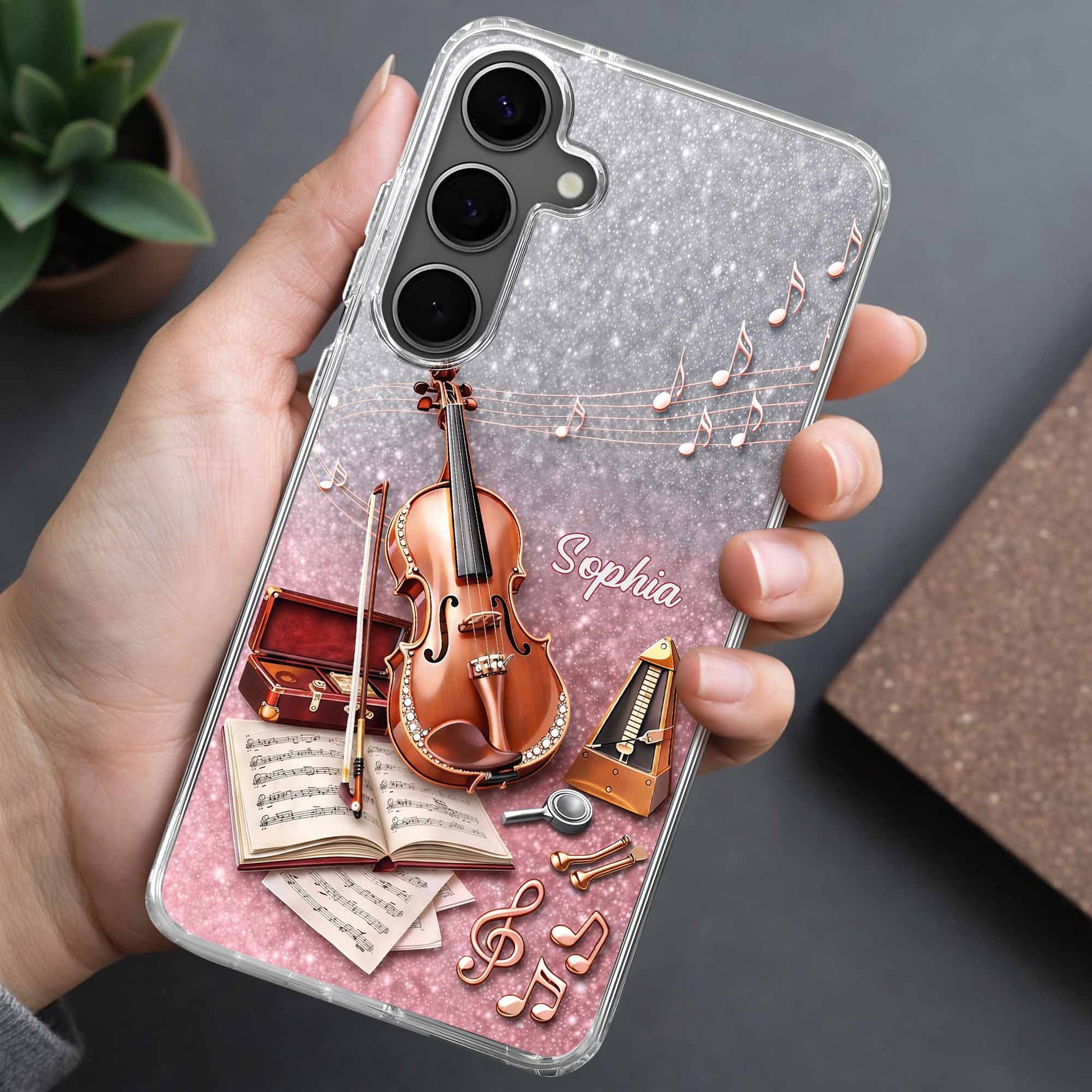 A World Of Music Violin And Sheet Music Musical Notes