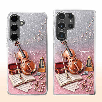 A World Of Music Violin And Sheet Music Musical Notes