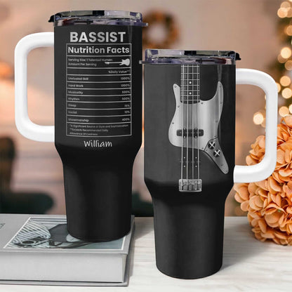 Bassist Nutrition Facts Talented Human Bass Guitar Design