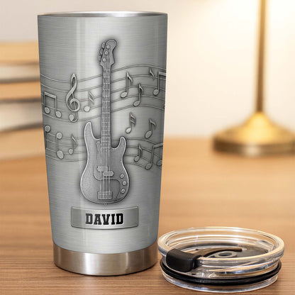 Music Is The Heartbeat Of The Soul Bass Guitar Musical Notes