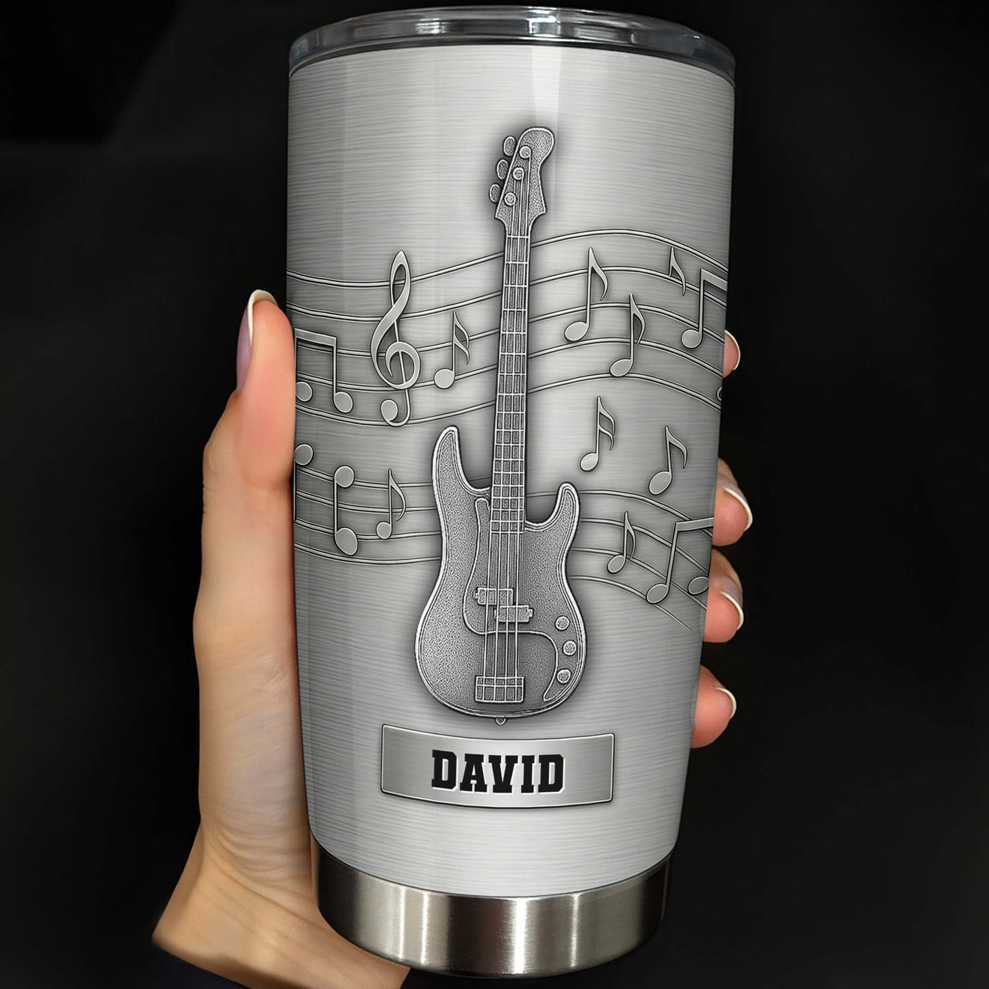 Music Is The Heartbeat Of The Soul Bass Guitar Musical Notes