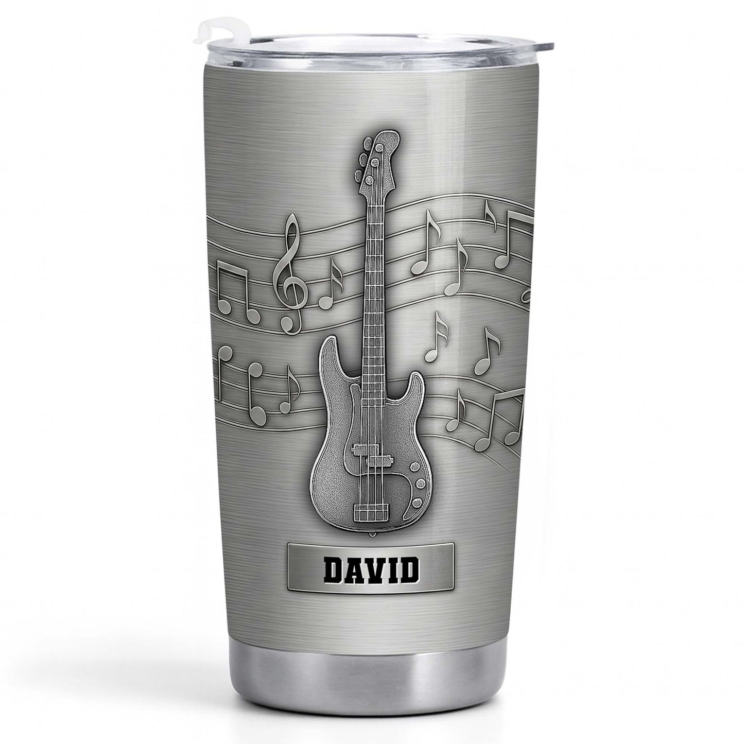 Music Is The Heartbeat Of The Soul Bass Guitar Musical Notes