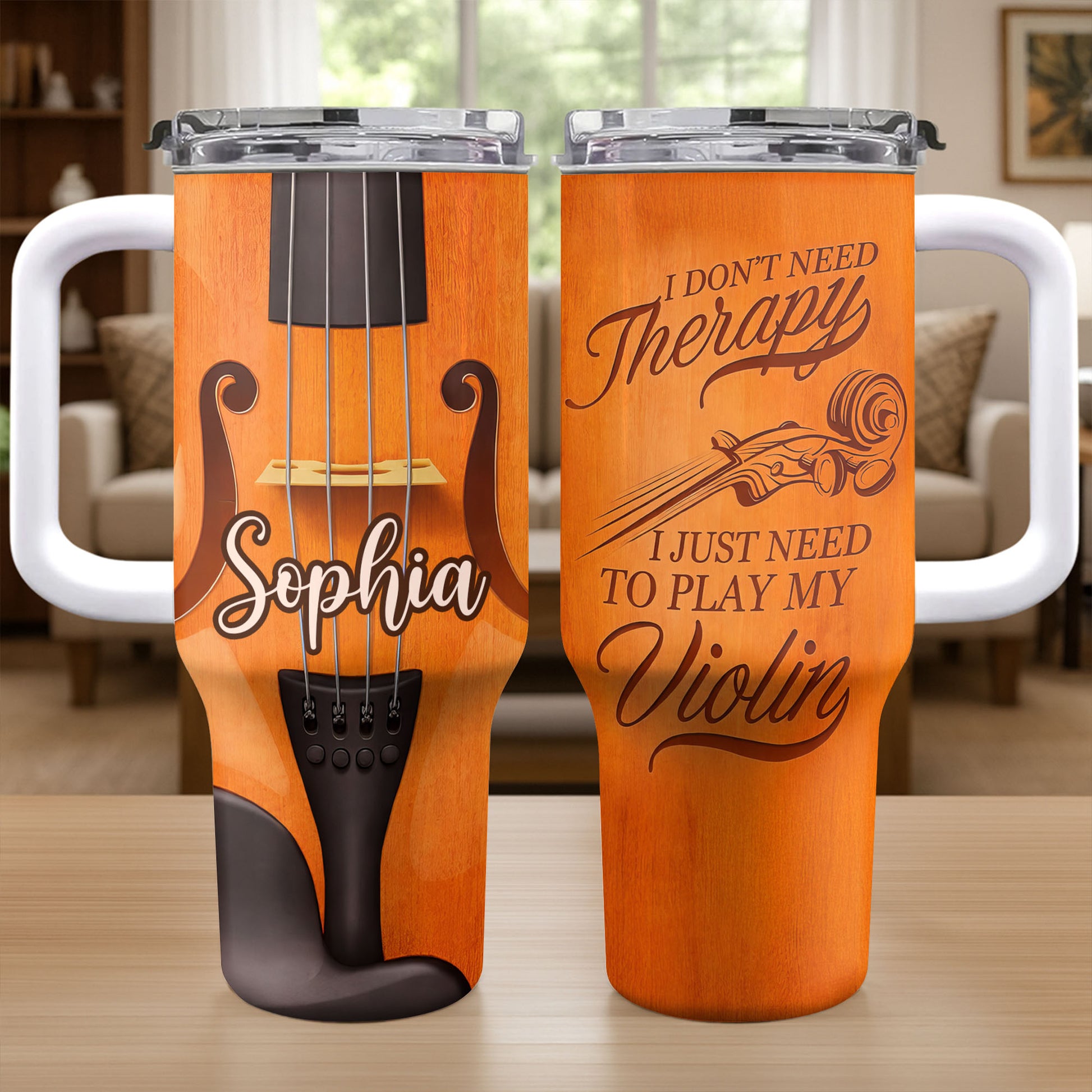 I Don't Need Therapy I Just Need To Play My Violin Musical Instrument