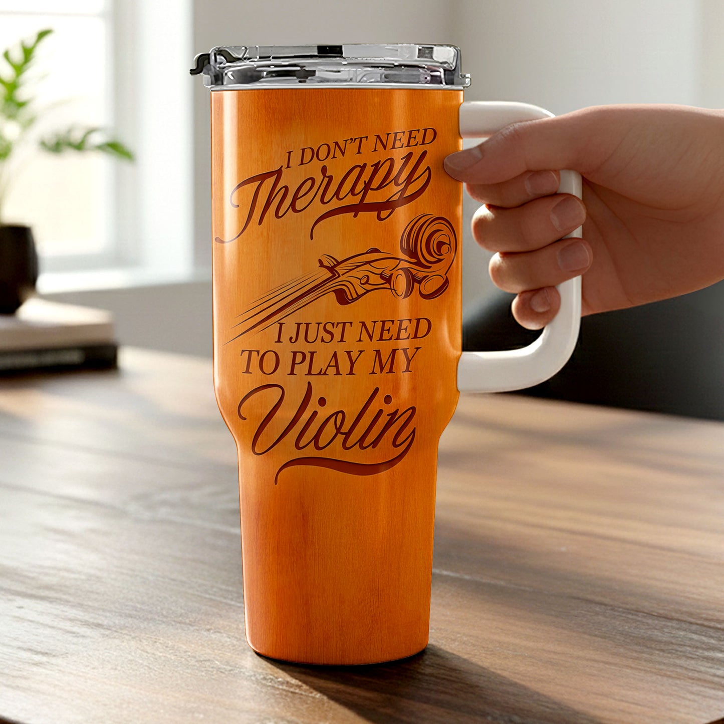 I Don't Need Therapy I Just Need To Play My Violin Musical Instrument