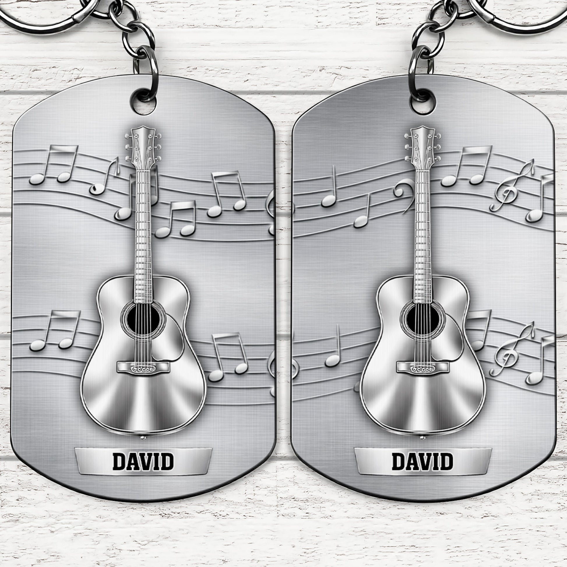 Music Is The Sound Of The Soul Acoustic Guitar And Notes