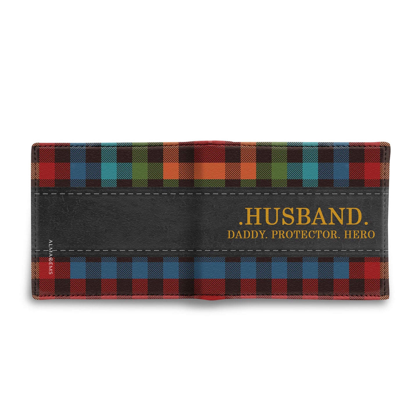 Husband Daddy Protector Hero - Men's Leather Wallet - MW05