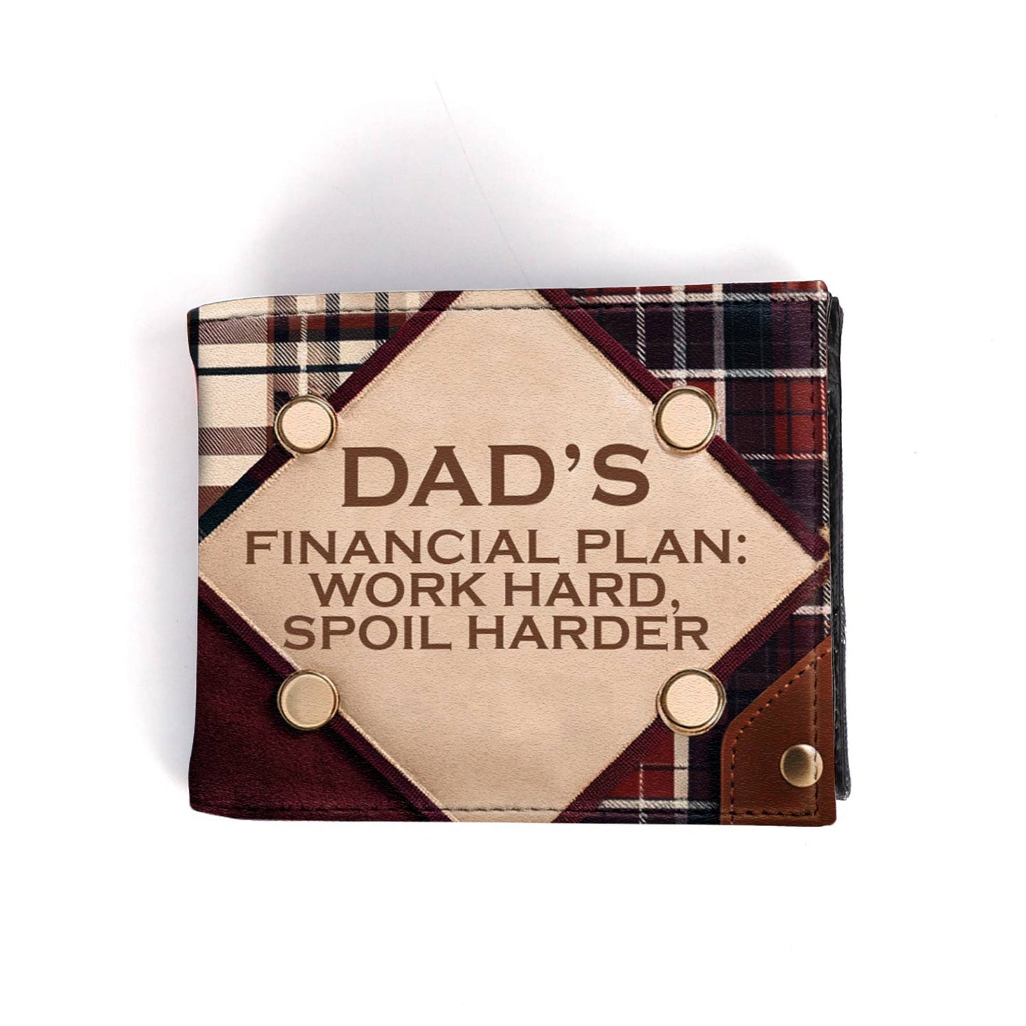 DAD’s financial plan - Men's Leather Wallet - MW15