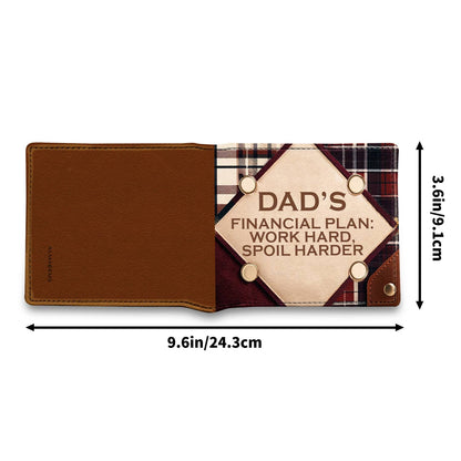 DAD’s financial plan - Men's Leather Wallet - MW15