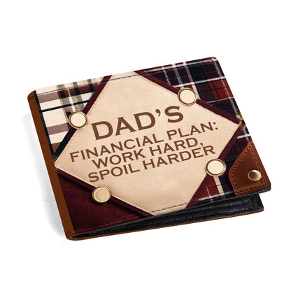 DAD’s financial plan - Men's Leather Wallet - MW15