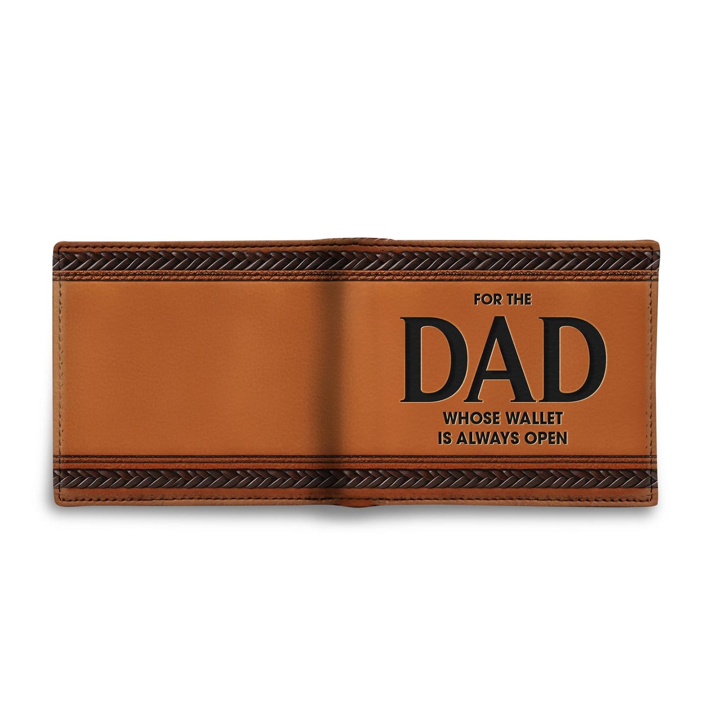 For The Dad Whose Wallet Is Always Open - Men's Leather Wallet - MW30