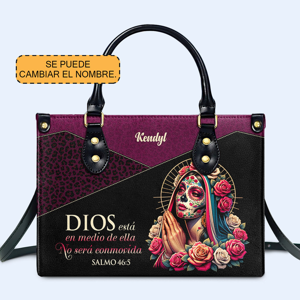 Dios - Bolso de mano de piel personalizado - MX12