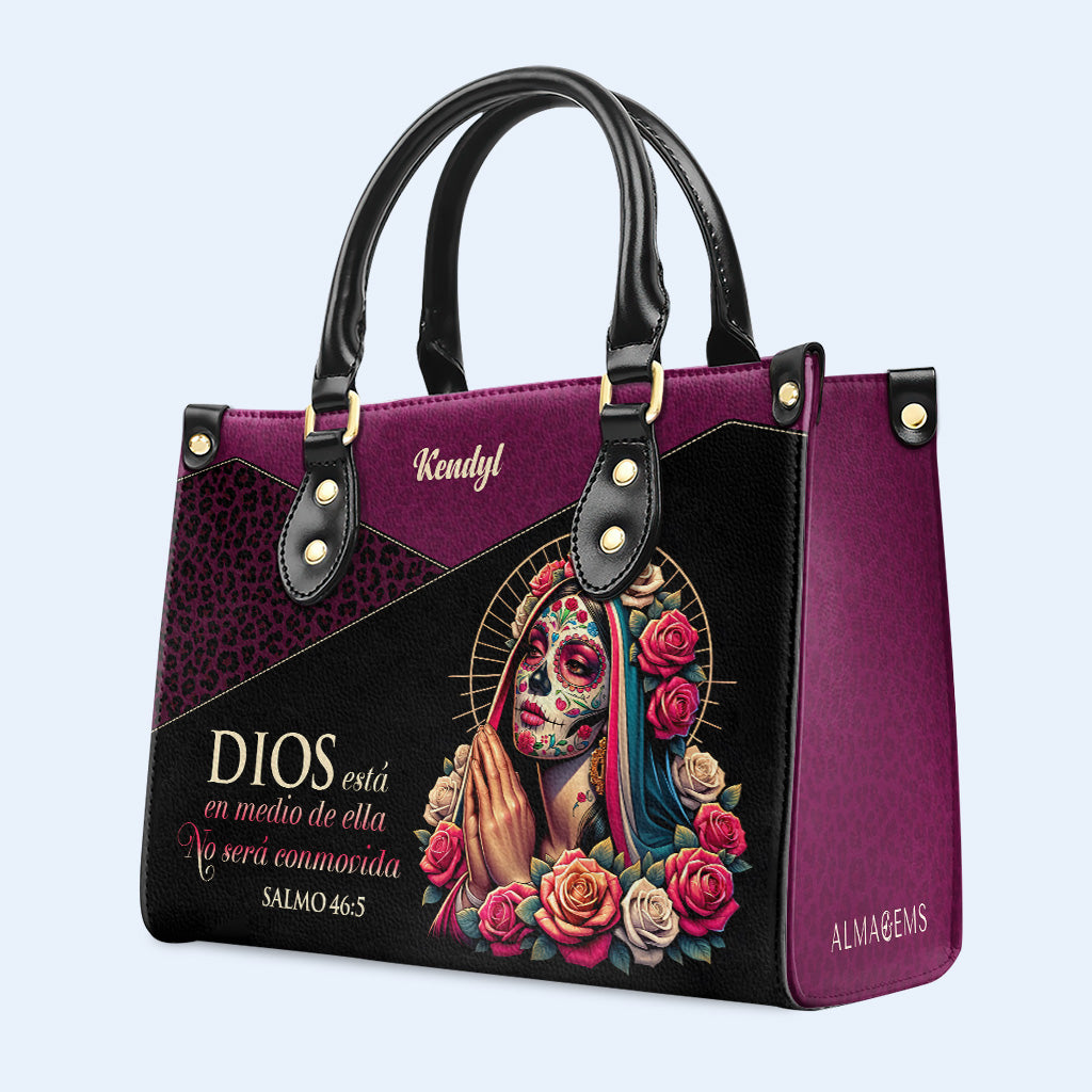 Dios - Bolso de mano de piel personalizado - MX12