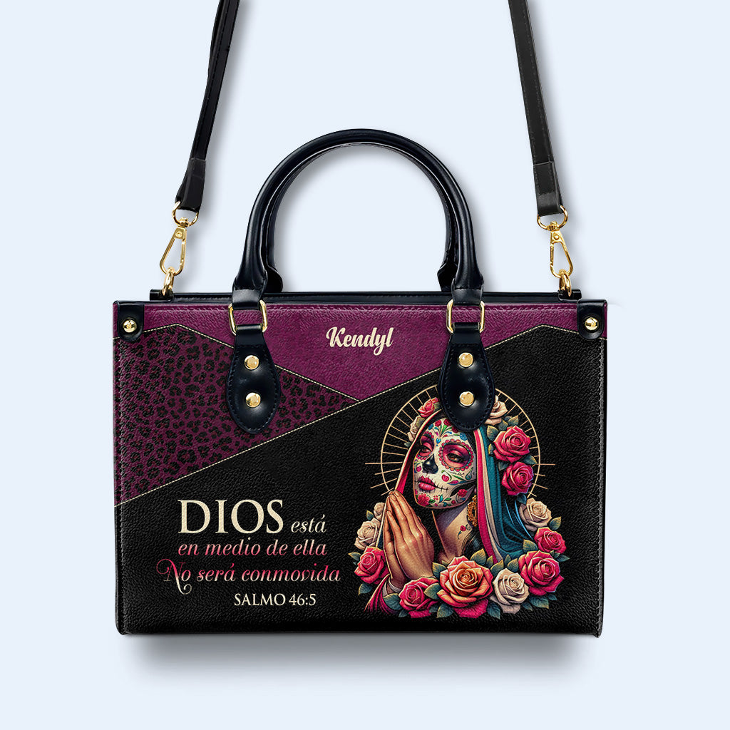 Dios - Bolso de mano de piel personalizado - MX12