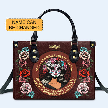 Mujer Fuerte - Bolso de piel personalizado - MX24